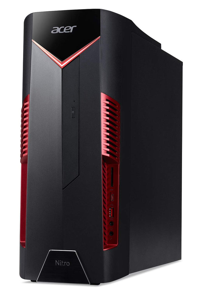 Acer Nitro 50 N50-600-UR11 - computadora (8 GB, Intel Core i5 8400, GeForce GTX 1050 Ti Gráficos, 8 GB DDR4, 1 TB HDD, Windows 10 Home)