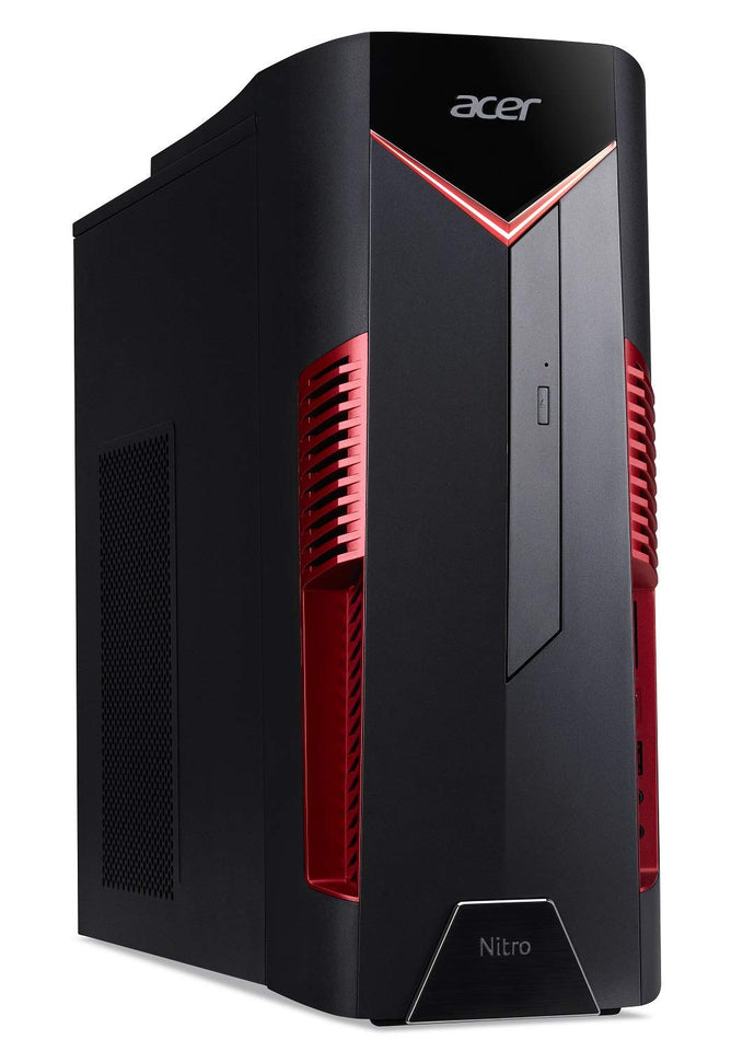 Acer Nitro 50 N50-600-UR11 - computadora (8 GB, Intel Core i5 8400, GeForce GTX 1050 Ti Gráficos, 8 GB DDR4, 1 TB HDD, Windows 10 Home)