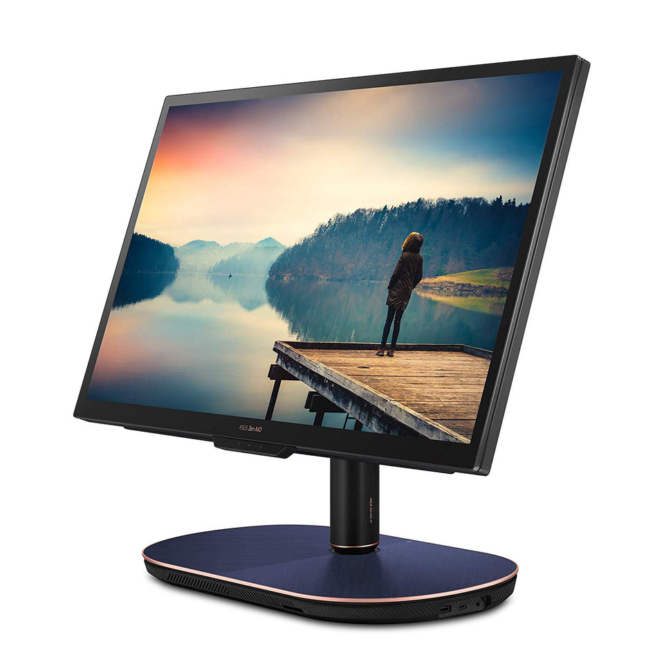 Asus ZenAiO 27" UHD 4K Touch All-in-One, Intel Core i7-8700T Procesador, GeForce GTX 1050, 16GB DDR4, 512GB SATA SSD + 2TB HDD, Windows 10 Pro - Z272SD-XH751T, Deep Dive Blue